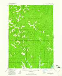 Topo map Sleetmute D-3 Alaska