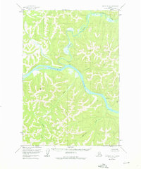 Topo map Sleetmute D-5 Alaska