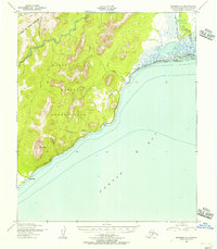 Download a high-resolution, GPS-compatible USGS topo map for Solomon C-1, AK (1956 edition)