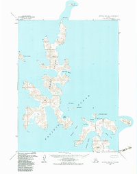 Topo map Stepovak Bay A-5 Alaska
