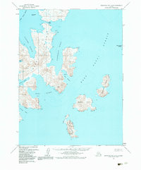 Topo map Stepovak Bay A-6 Alaska