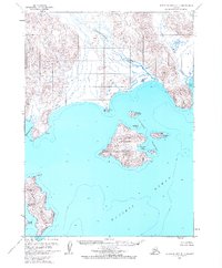 Download a high-resolution, GPS-compatible USGS topo map for Stepovak Bay D-4, AK (1967 edition)