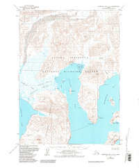 Topo map Stepovak Bay D-5 Alaska