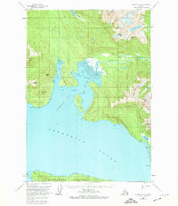 preview thumbnail of historical topo map of Hoonah-Angoon County, AK in 1951
