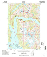 Download a high-resolution, GPS-compatible USGS topo map for Sumdum D-5, AK (1998 edition)
