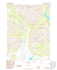 Download a high-resolution, GPS-compatible USGS topo map for Survey Pass A-4, AK (1986 edition)