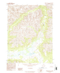 Download a high-resolution, GPS-compatible USGS topo map for Survey Pass A-6, AK (1986 edition)