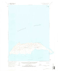 Topo map Sutwik Island C-4 Alaska