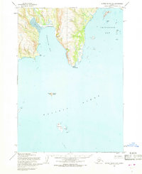 Topo map Sutwik Island D-3 Alaska