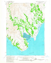 Download a high-resolution, GPS-compatible USGS topo map for Sutwik Island D-4, AK (1968 edition)