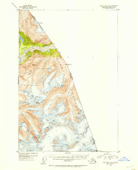Download a high-resolution, GPS-compatible USGS topo map for Taku River A-4, AK (1954 edition)