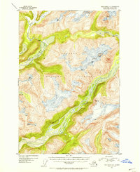 Download a high-resolution, GPS-compatible USGS topo map for Taku River A-5, AK (1954 edition)