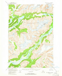 Download a high-resolution, GPS-compatible USGS topo map for Taku River A-5, AK (1965 edition)