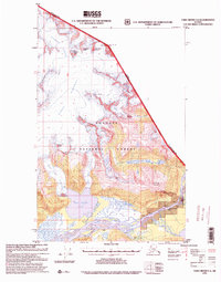 preview thumbnail of historical topo map of Juneau County, AK in 1995