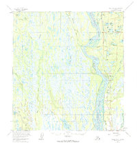 Topo map Talkeetna A-1 Alaska