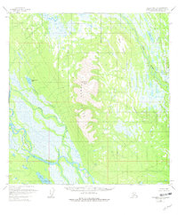 Topo map Talkeetna A-3 Alaska