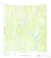 Topo map Talkeetna B-1 Alaska