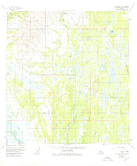 Topo map Talkeetna B-2 Alaska