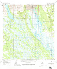 Topo map Talkeetna B-3 Alaska