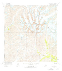 Topo map Talkeetna B-6 Alaska
