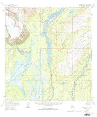Topo map Talkeetna C-1 Alaska