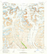 Topo map Talkeetna D-2 Alaska