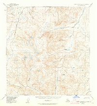 Topo map Talkeetna Mountains A-2 Alaska