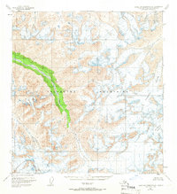 Topo map Talkeetna Mountains A-4 Alaska