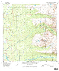 Download a high-resolution, GPS-compatible USGS topo map for Talkeetna Mountains A-6, AK (1984 edition)