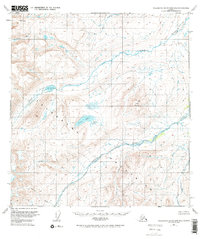 Topo map Talkeetna Mountains B-2 Alaska