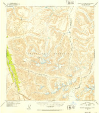 Topo map Talkeetna Mountains B-3 Alaska