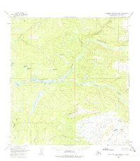 Topo map Talkeetna Mountains B-6 Alaska