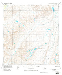 Topo map Talkeetna Mountains C-3 Alaska