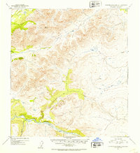 Topo map Talkeetna Mountains D-2 Alaska