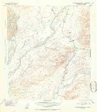 Download a high-resolution, GPS-compatible USGS topo map for Talkeetna Mountains D-6, AK (1952 edition)