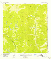 Download a high-resolution, GPS-compatible USGS topo map for Tanacross A-1, AK (1958 edition)