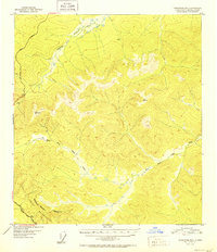 Topo map Tanacross B-3 Alaska