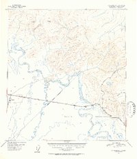Download a high-resolution, GPS-compatible USGS topo map for Tanacross B-4, AK (1952 edition)