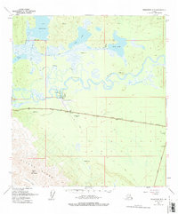 Topo map Tanacross B-5 Alaska