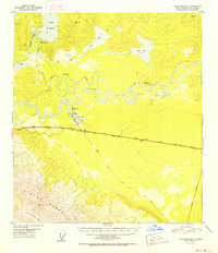 Topo map Tanacross B-5 Alaska