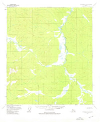 Topo map Tanacross C-4 Alaska