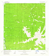 Topo map Tanacross D-2 Alaska
