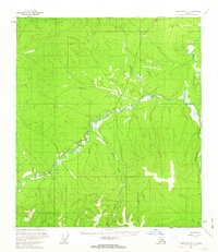 Topo map Tanacross D-3 Alaska