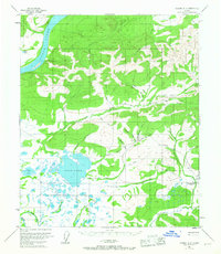 Download a high-resolution, GPS-compatible USGS topo map for Tanana A-3, AK (1967 edition)