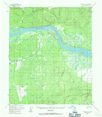 Download a high-resolution, GPS-compatible USGS topo map for Tanana A-6, AK (1971 edition)