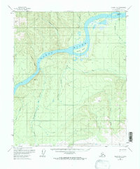 Topo map Tanana B-2 Alaska