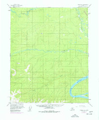 Topo map Tanana D-1 Alaska