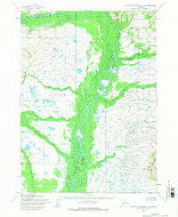 Download a high-resolution, GPS-compatible USGS topo map for Taylor Mountains A-4, AK (1968 edition)