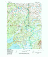 Download a high-resolution, GPS-compatible USGS topo map for Taylor Mountains A-7, AK (1983 edition)