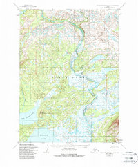 Download a high-resolution, GPS-compatible USGS topo map for Taylor Mountains A-7, AK (1988 edition)